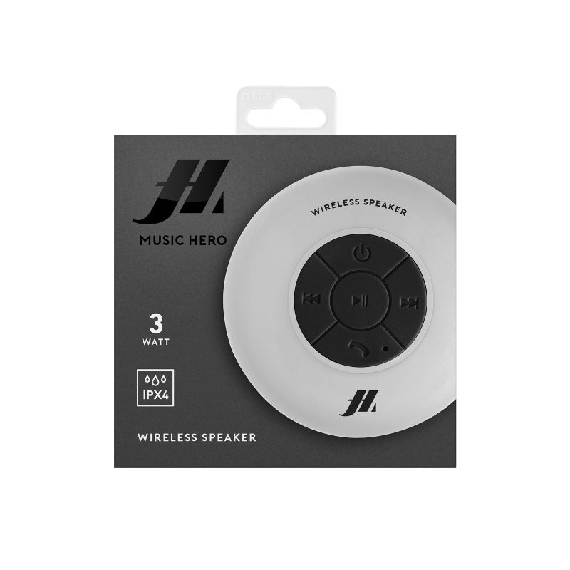 SBS Octopump 3 Watt - Speaker Wireless con ventosa