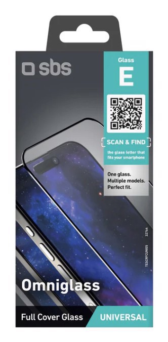 SBS Omniglass E Pellicola proteggischermo trasparente Universale 1 pz