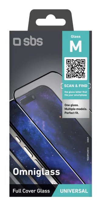 SBS Omniglass M Pellicola proteggischermo trasparente Universale 1 pz