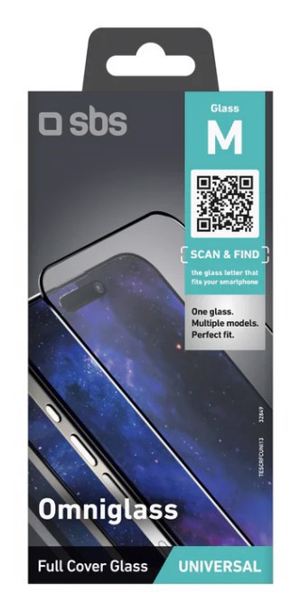 SBS Omniglass M Pellicola proteggischermo trasparente Universale 1 pz