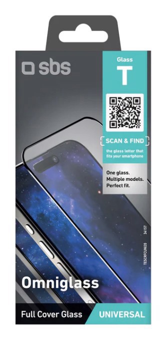 SBS Omniglass T Pellicola proteggischermo trasparente Universale 1 pz