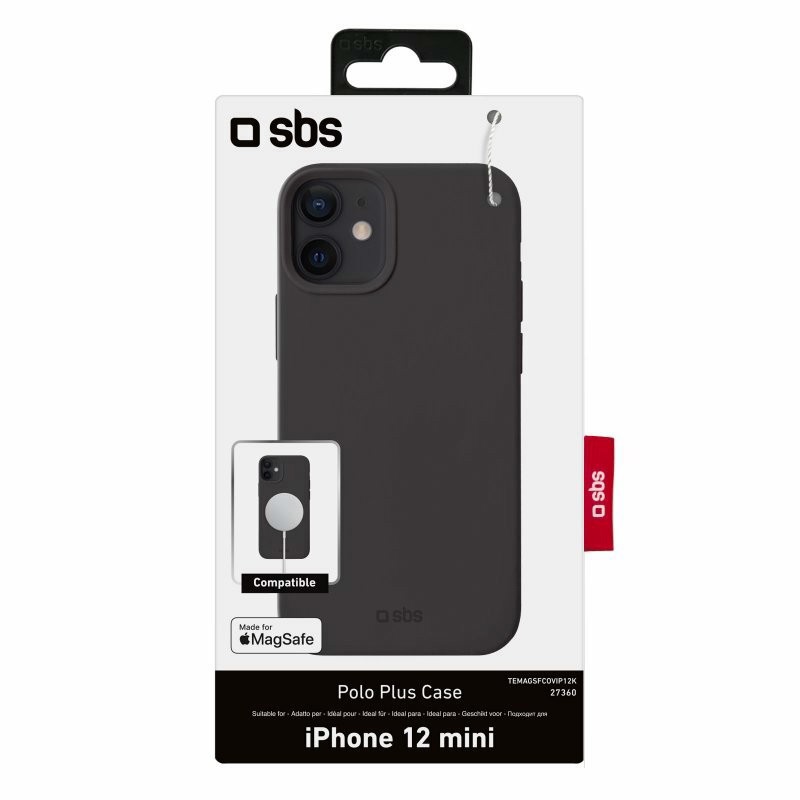 SBS Polo Plus custodia per cellulare 13,7 cm (5.4") Cover Nero