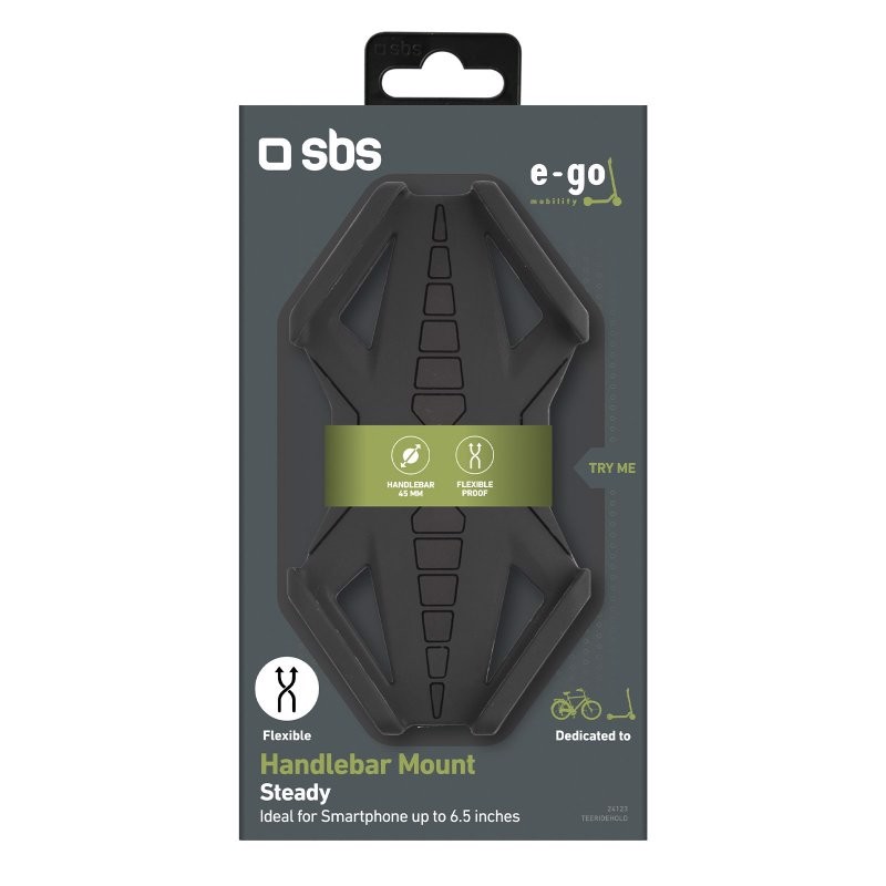 SBS Porta cellulare in silicone per bici e monopattino