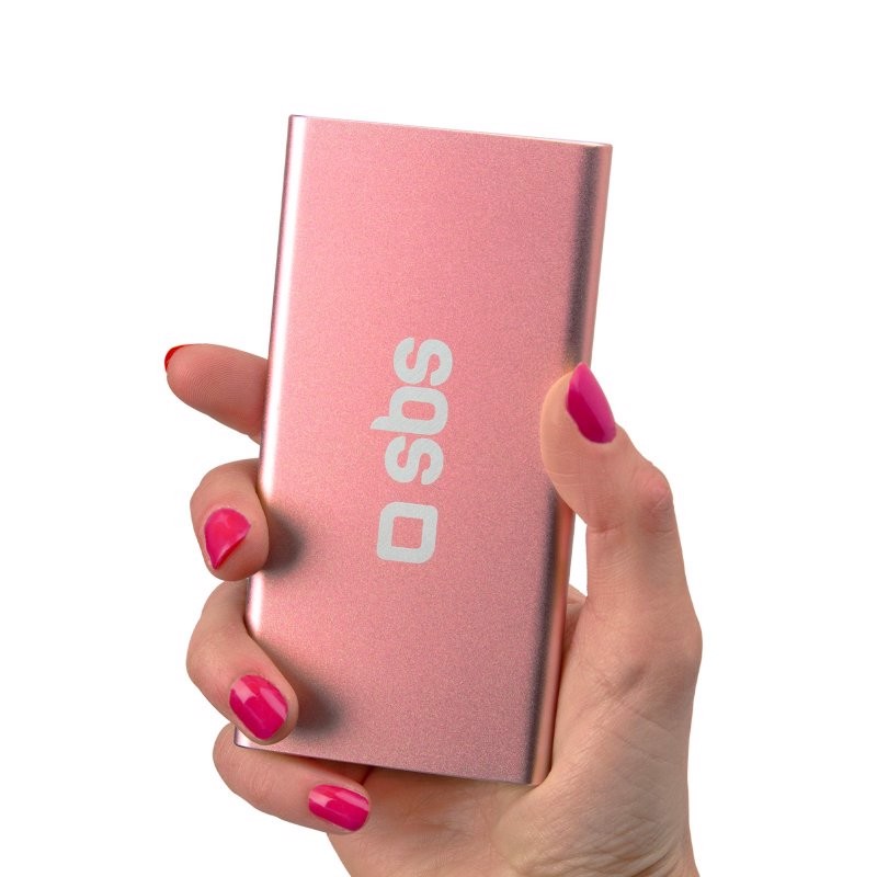 SBS Power bank a ricarica rapida da 5000 mAh - Gold Collection