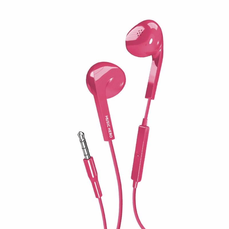 SBS Prism Auricolare Cablato In-ear Musica e Chiamate Rosa