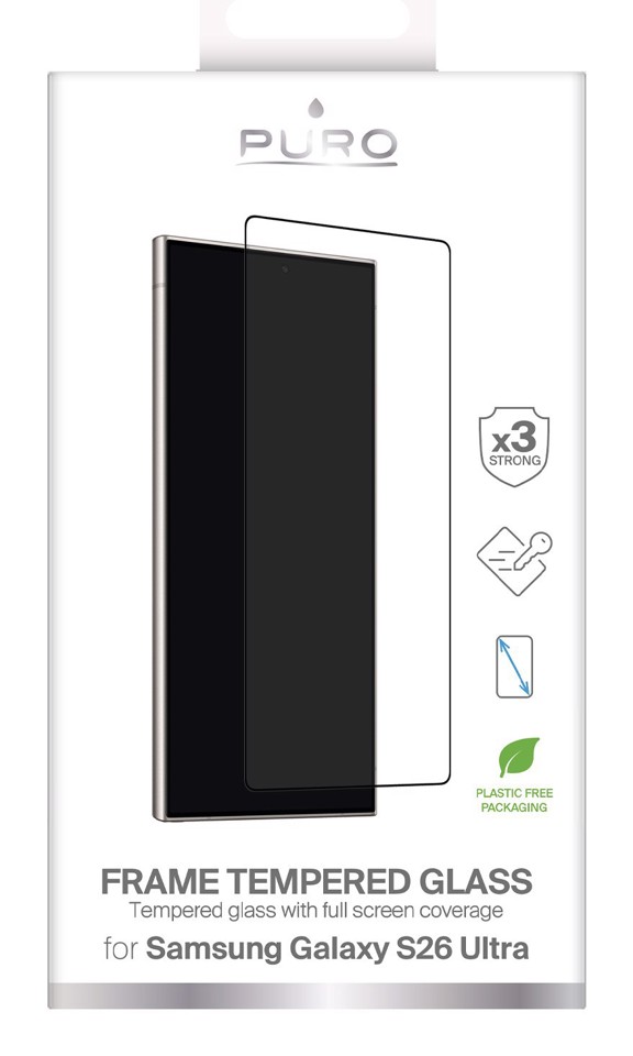 SBS PUSDGFRS26USGBLK protezione per lo schermo e il retro dei telefoni cellulari Pellicola proteggischermo trasparente Samsung 1 pz