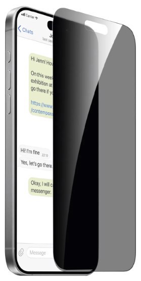 SBS PUSDGPRIPHONE16P61 protezione per lo schermo e il retro dei telefoni cellulari Schermo protettivo per la privacy Apple 1 pz