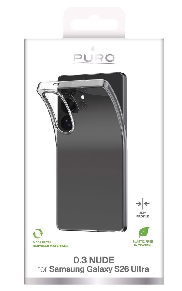SBS PUSGS26U03NUDETR custodia per cellulare 17,5 cm (6.9") Cover Trasparente