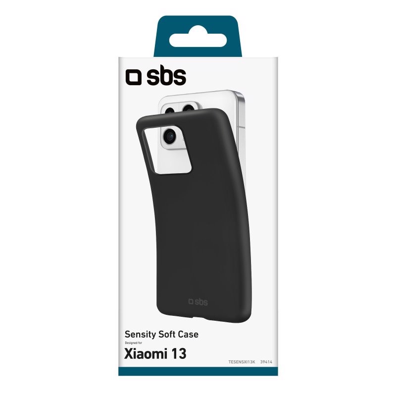 SBS Sensity custodia per cellulare 16,1 cm (6.36") Cover Nero