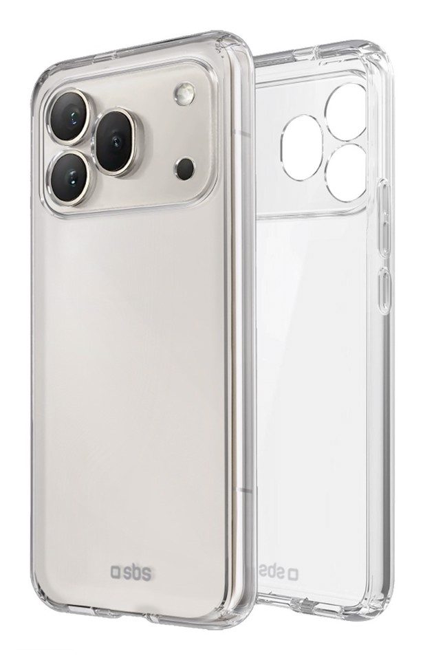 SBS Skinny custodia per cellulare 16,7 cm (6.57") Cover Trasparente