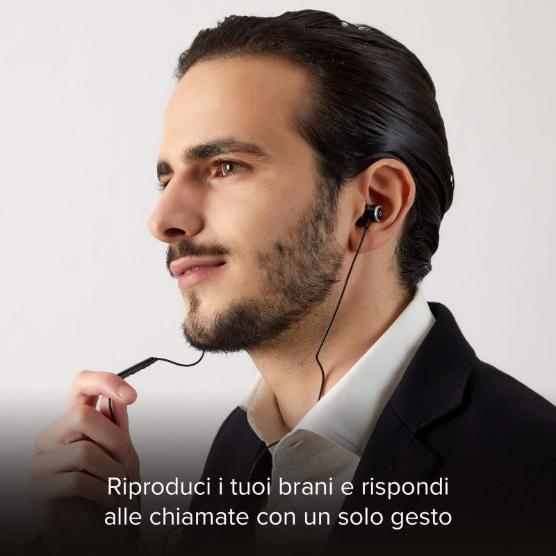 SBS Studio Mix 100c - Auricolari con filo stereo e connettore USB-C