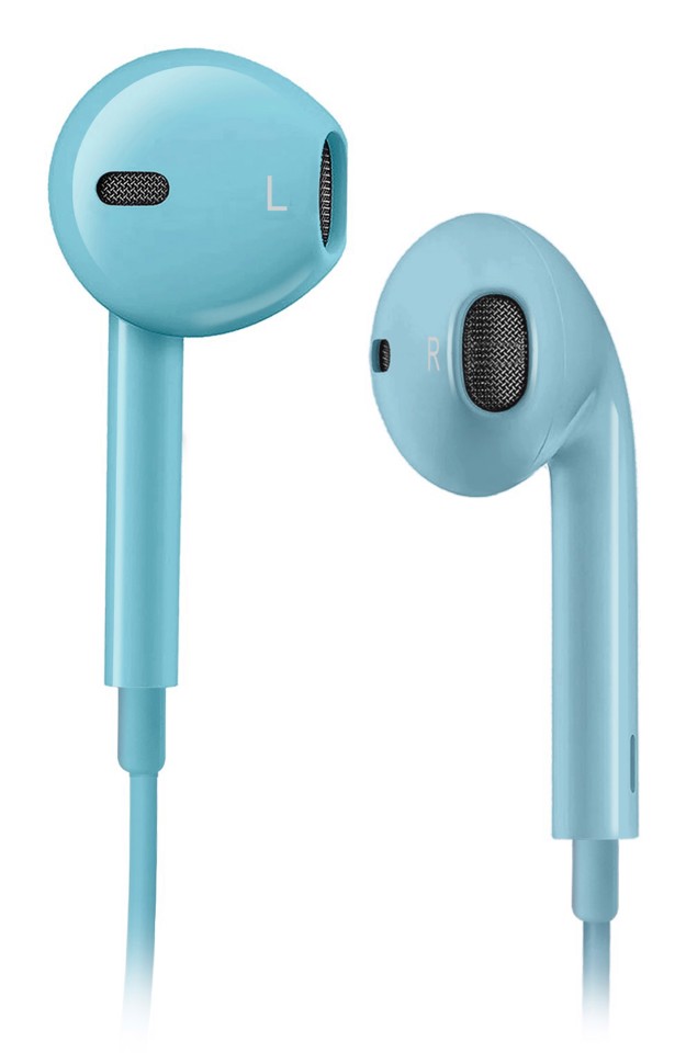 SBS Studio Mix 55c Auricolare Cablato In-ear Musica e Chiamate USB tipo-C Ciano