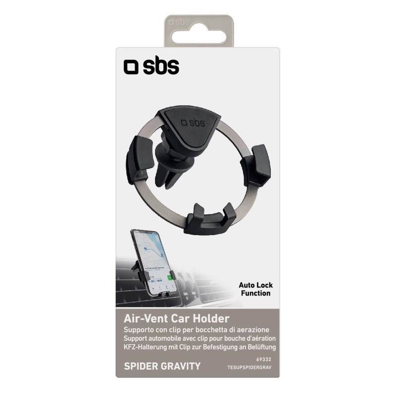 SBS Supporto auto Spider Gravity