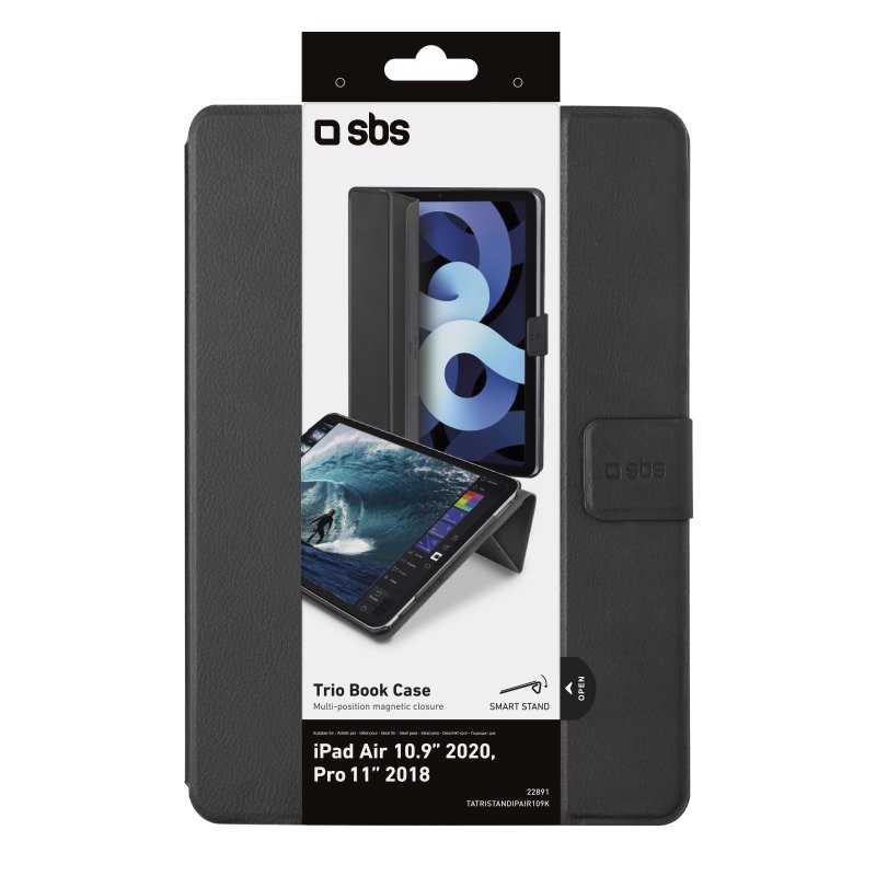SBS TATRISTANDIPAIR109K custodia per tablet 27,9 cm (11") Custodia a libro Nero