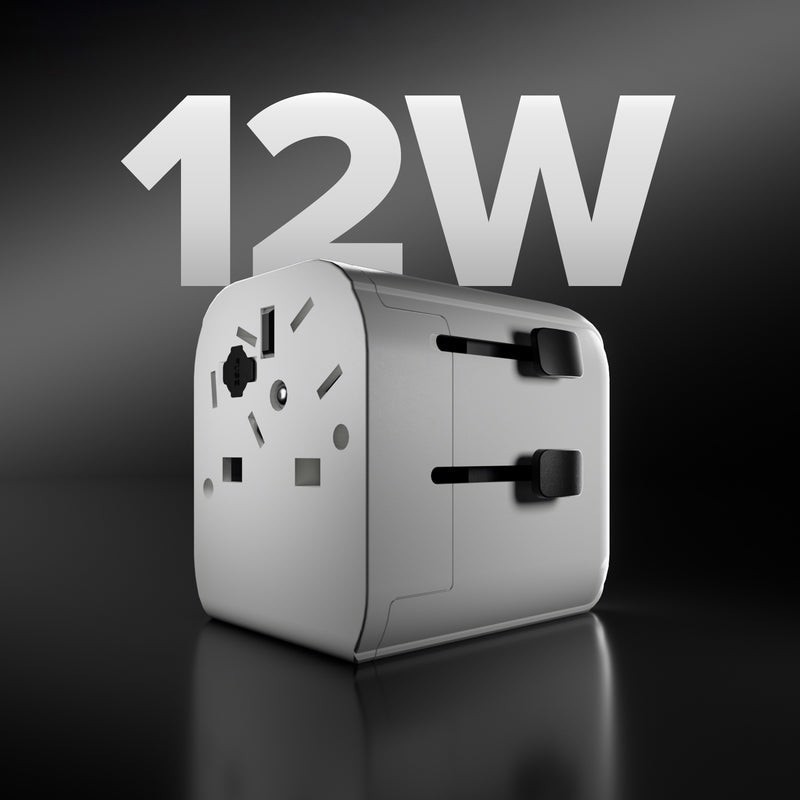 SBS TEADAPTEUNND adattatore per presa di corrente Universale Bianco