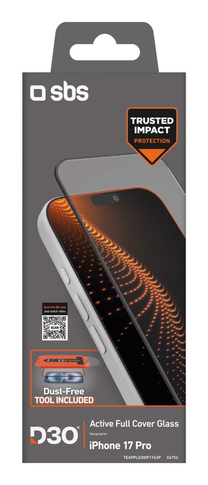 SBS TEAPPLD3OIP1763P Pellicola proteggischermo trasparente Apple 1 pz  iphone 17