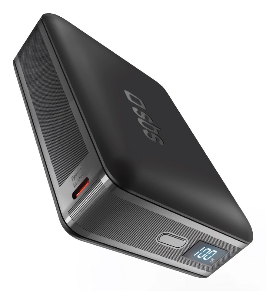 SBS TEBB10000HDPDLCDK batteria portatile Polimeri di litio (LiPo) 10000 mAh Nero
