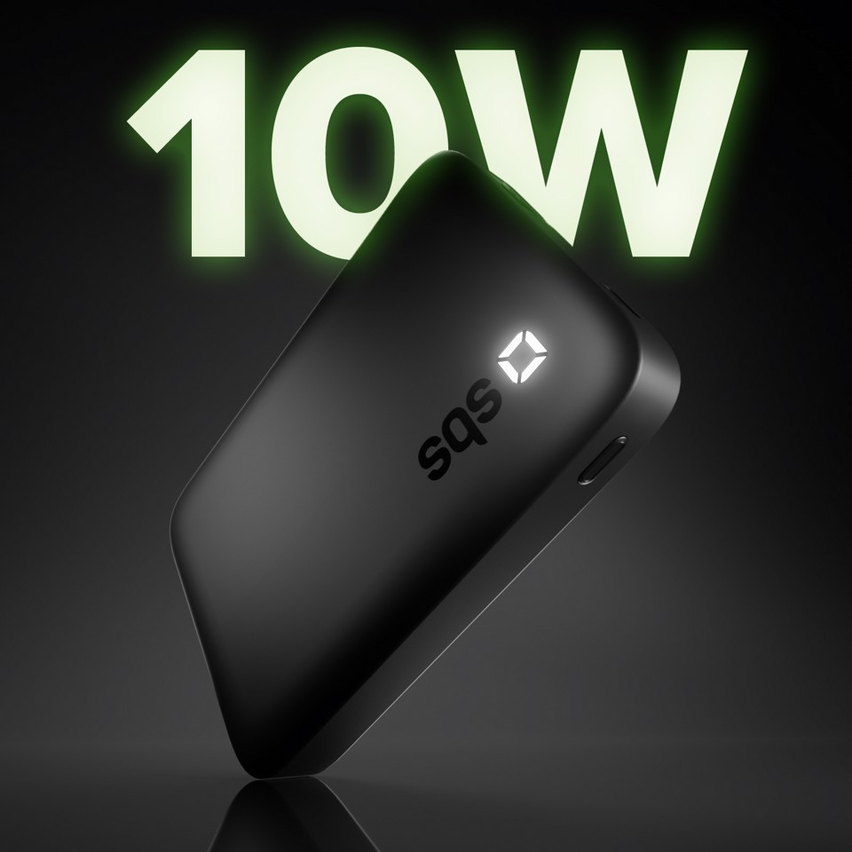 SBS TEBBCT10000LDK batteria portatile Polimeri di litio (LiPo) 10000 mAh Nero