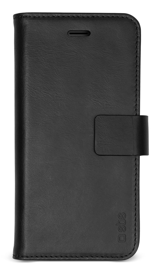 SBS TEBKLEATIP12K custodia per cellulare 13,7 cm (5.4") Custodia a borsellino Nero