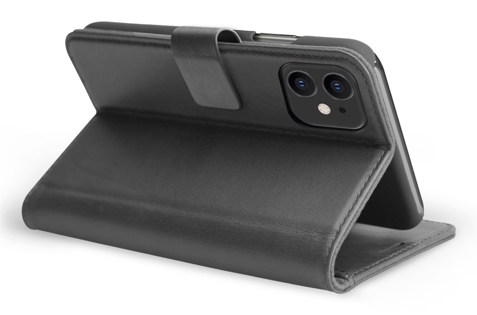 SBS TEBKLEATIP12K custodia per cellulare 13,7 cm (5.4") Custodia a borsellino Nero