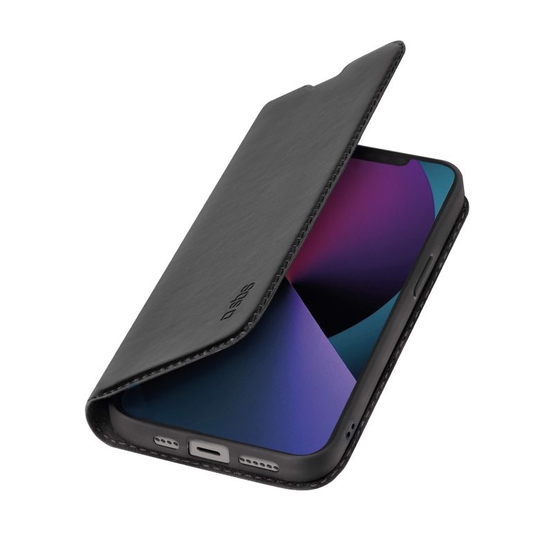 SBS TEBKLITEIP1467K custodia per cellulare 17 cm (6.7") Custodia a borsellino Nero