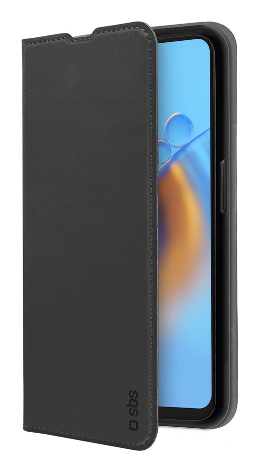 SBS TEBKLITEOPA74K custodia per cellulare 16,3 cm (6.43") Custodia a borsellino Nero