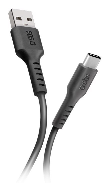 SBS TECABLEMICROC10K cavo USB USB 2.0 1 m USB A USB C 0,48 Gbit/s Nero