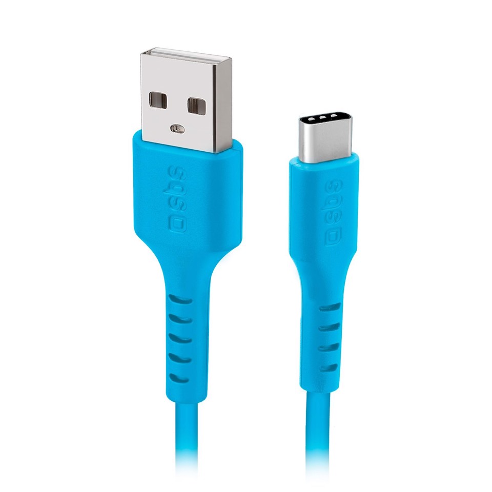 SBS TECABLEMICROC15A cavo USB USB 2.0 1,5 m USB A USB C Blu