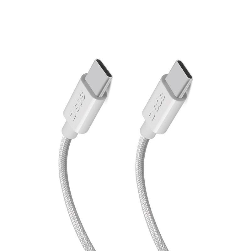 SBS TECABLETISSUETCC240G cavo USB USB 3.2 Gen 2 (3.1 Gen 2) 2 m USB C 10 Gbit/s 240 W Grigio