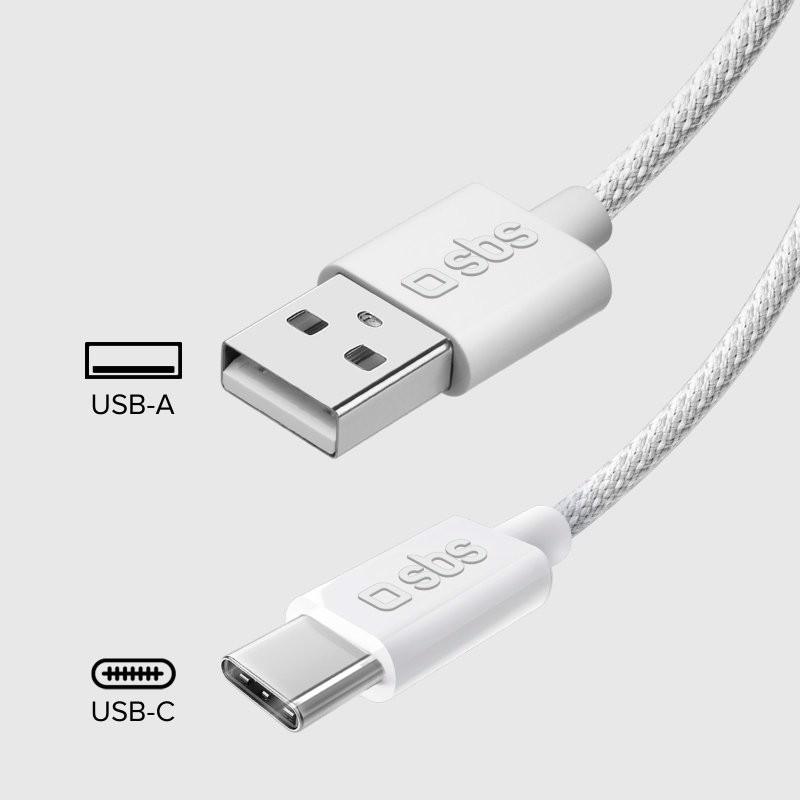 SBS TECABLETISSUEUSBCG cavo USB 1,5 m USB A USB C Bianco
