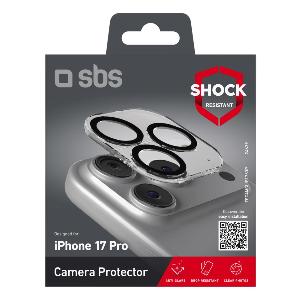 SBS TECAMGLIP1763P Protezione per obiettivo della fotocamera  iphone 17 pro 1 pz