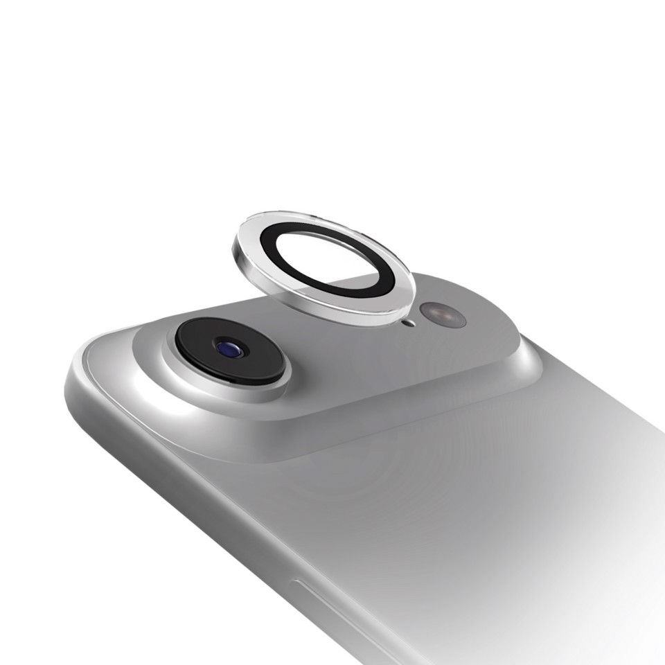 SBS TECAMGLIP1766 protezione per lo schermo e il retro dei telefoni cellulari Protezione per obiettivo della fotocamera Apple 1 pz