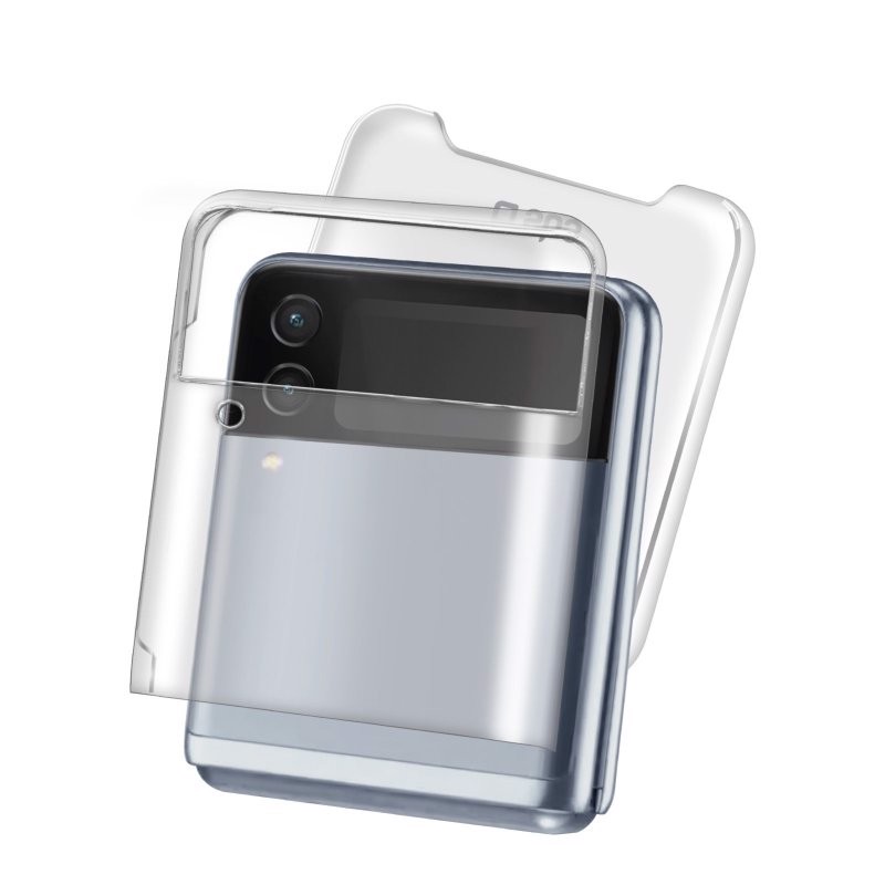 SBS TECOVSAZFLIP4 custodia per cellulare 17 cm (6.7") Cover Trasparente
