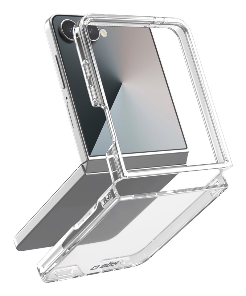SBS TECOVSAZFLIP7T custodia per cellulare 17,5 cm (6.9") Cover Trasparente
