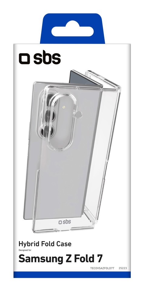 SBS TECOVSAZFOLD7T custodia per cellulare 20,3 cm (8") Cover Trasparente
