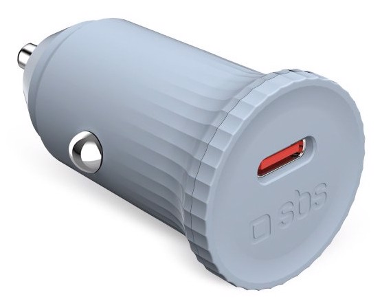 SBS TECRPD25LGGRS Caricabatterie per dispositivi mobili Universale Blu Accendisigari Ricarica rapida Auto