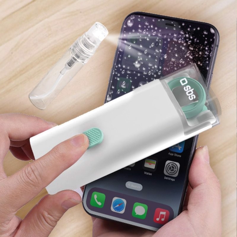 SBS TEEARCLEANSETMUL kit per la pulizia Tastiera, Schermi/Plastiche Kit di pulizia dell'apparecchiatura