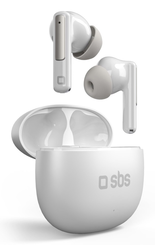 SBS TEEARTWSAIBTW cuffia e auricolare True Wireless Stereo (TWS) In-ear Musica e Chiamate Bianco