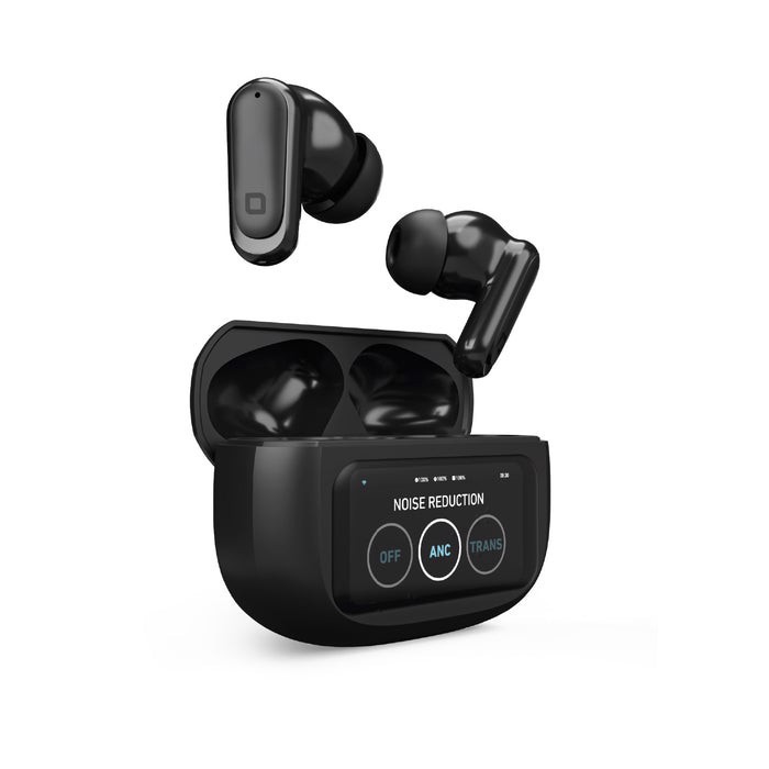SBS TEEARTWSDISPLBTK cuffia e auricolare Wireless In-ear Chiamate/Musica/Sport/Tutti i giorni USB Type-C / USB Type-A Nero