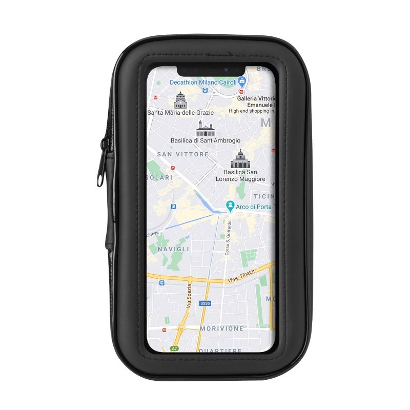 SBS TEERIDEHOLDIMP supporto per personal communication Supporto passivo Telefono cellulare/smartphone Nero, Trasparente