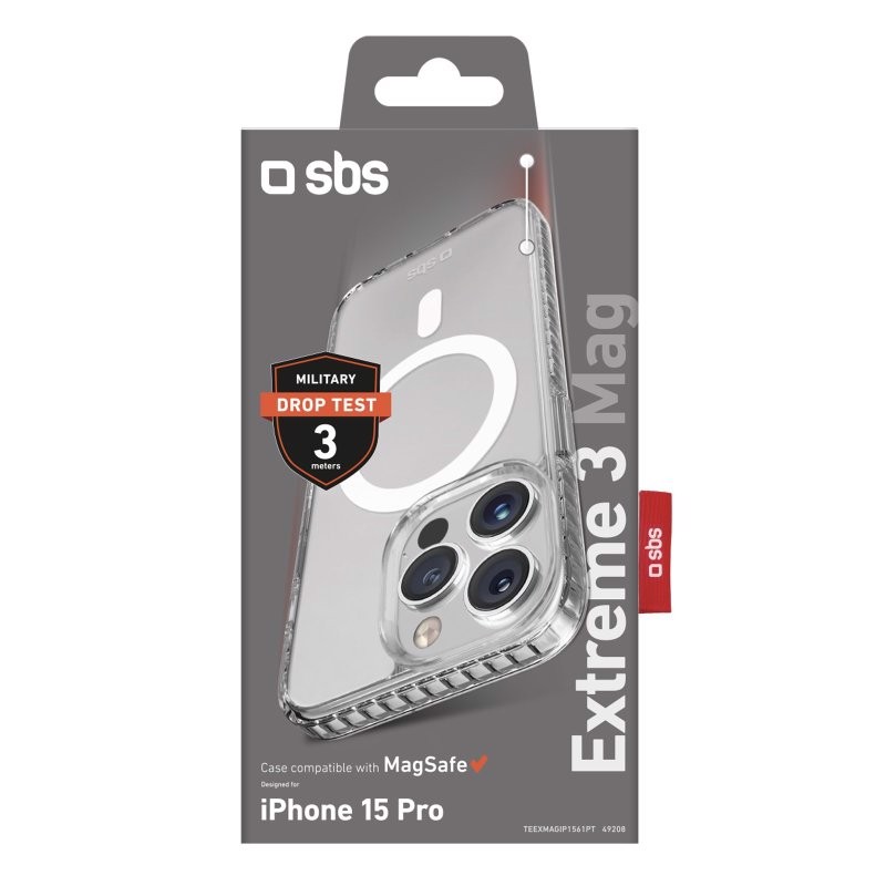 SBS TEEXMAGIP1561PT custodia per cellulare 15,5 cm (6.1") Cover Trasparente
