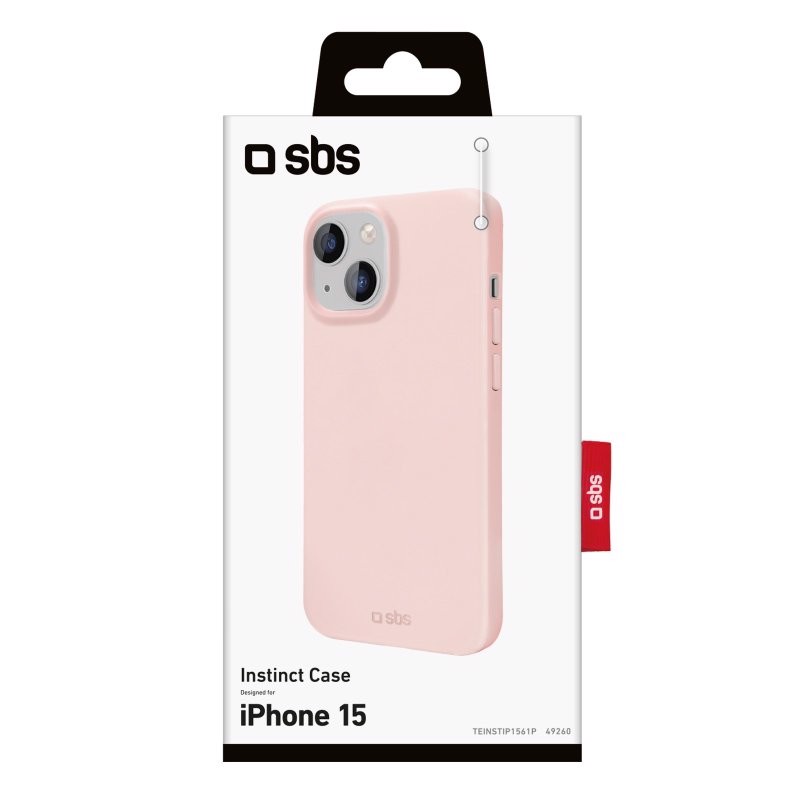 SBS TEINSTIP1561P custodia per cellulare 15,5 cm (6.1") Cover Rosa