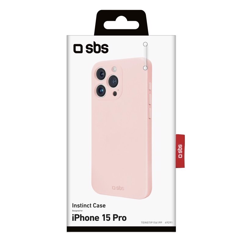 SBS TEINSTIP1561PP custodia per cellulare 15,5 cm (6.1") Cover Rosa