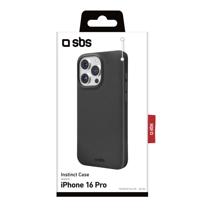 SBS TEINSTIP1661PK Cover Nero 16 pro
