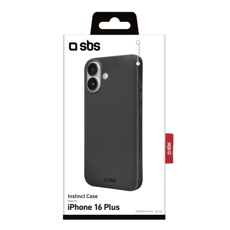 SBS TEINSTIP1667K Cover Nero 16 plus