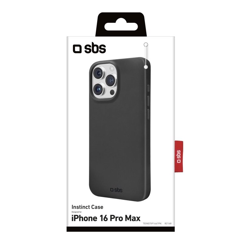 SBS TEINSTIP1667PK Cover Nero iphone 16 pro