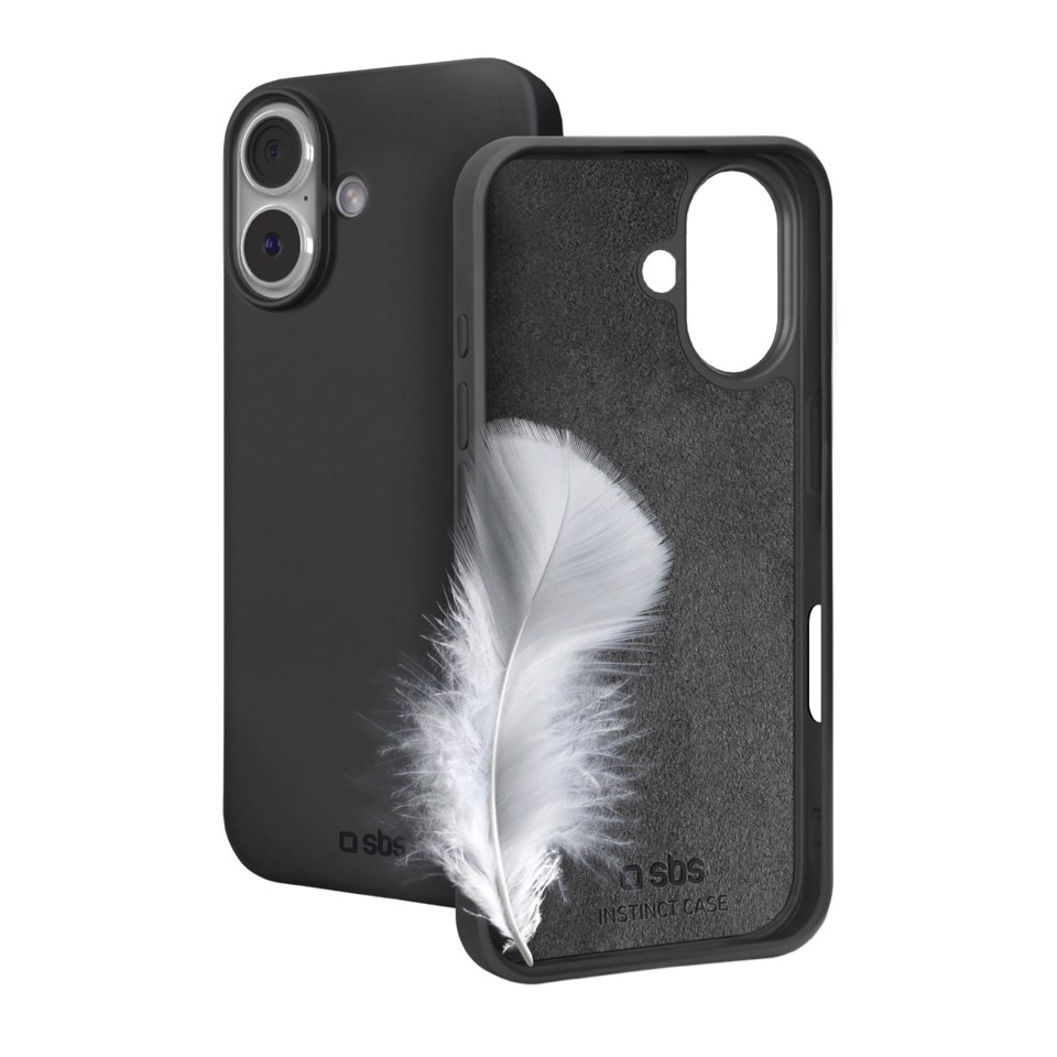 SBS TEINSTIP1763K custodia per cellulare Cover Nero