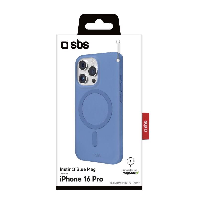 SBS TEINSTMAGIP1661PB Cover Blu iphone 16 pro