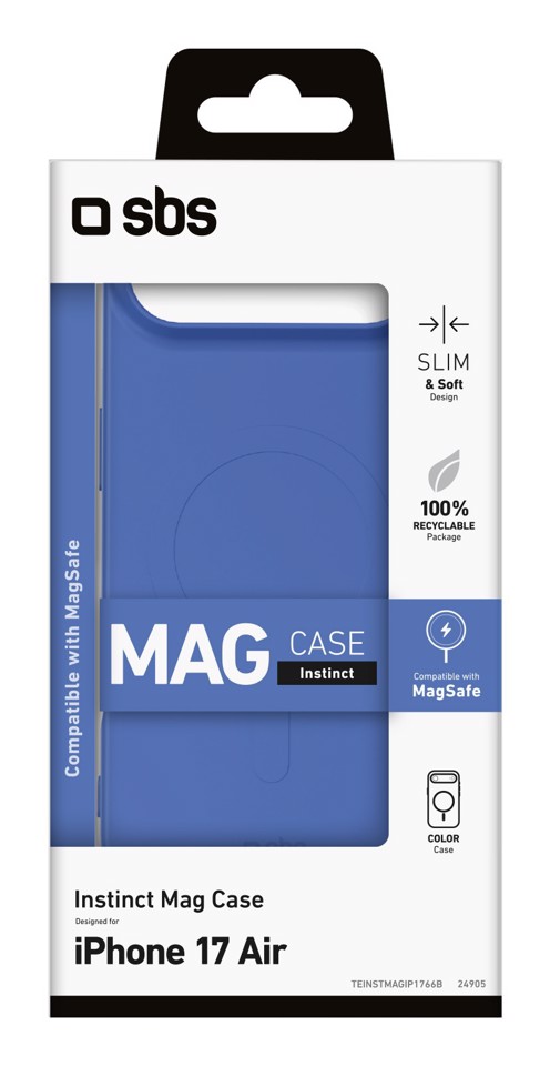 SBS TEINSTMAGIP1766B custodia per cellulare 16,8 cm (6.6") Cover Blu
