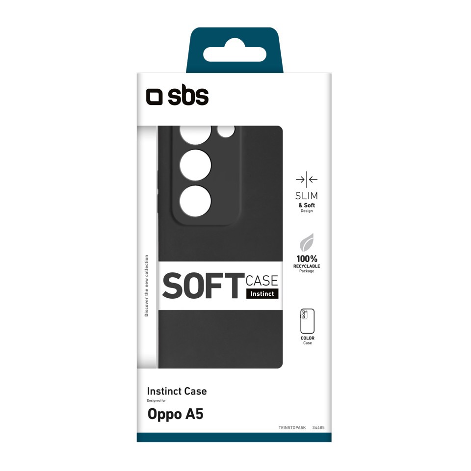 SBS TEINSTOPA5K custodia per cellulare 16,9 cm (6.67") Cover Nero
